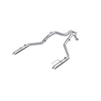 MBRP 24-25 Ford Ranger Raptor 3.0L T304 SS 3in Axle-Back Exhaust - Dual Rear Turn-Down
