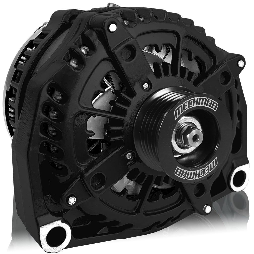 Mechman 400 Amp High Output Alternator 1996-2004 GM Truck 4.3L 4.8L 5.3L 5.7L 6L - Black