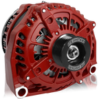 Mechman 400 Amp High Output Alternator 1996-2004 GM Truck 4.3L 4.8L 5.3L 5.7L 6L - Red