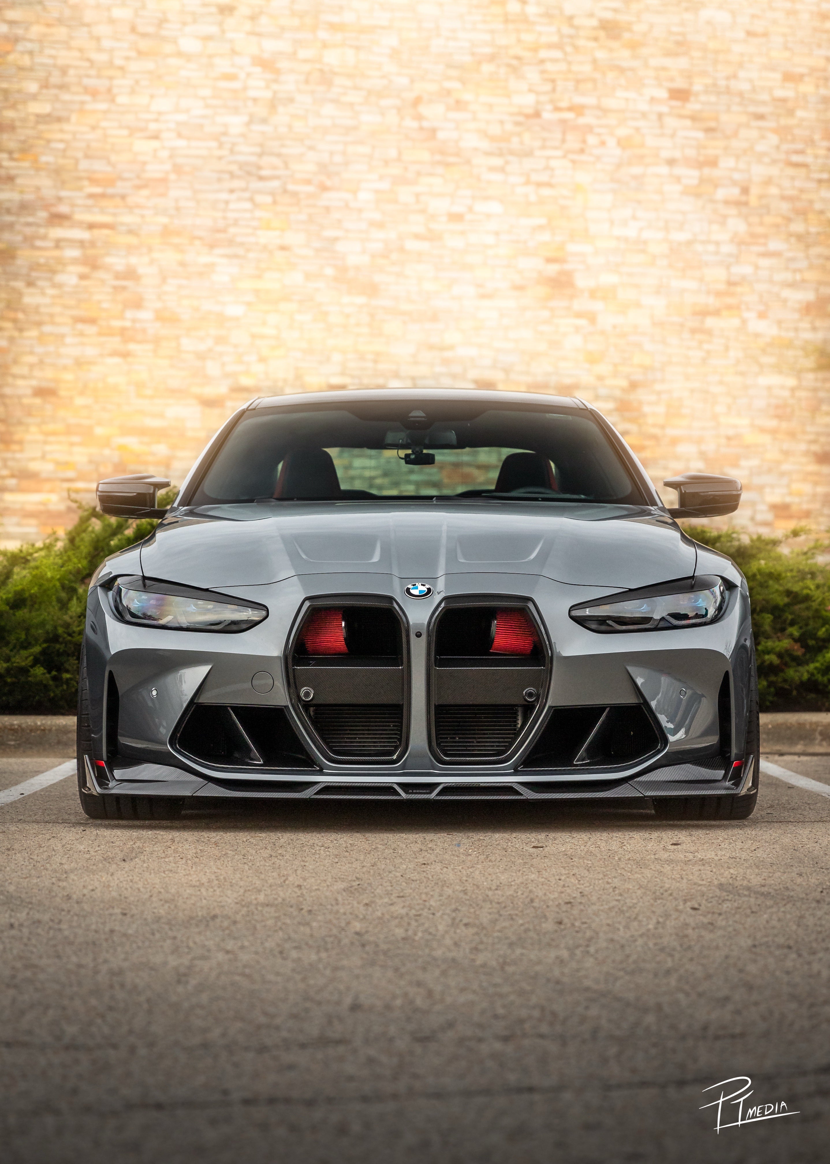 IRL BMW G8x Titanium Front Mount Intakes