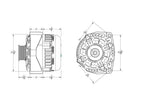 Mechman 320 Amp High Output Alternator 1996-2004 GM Truck 4.3L 4.8L 5.3L 5.7L 6L