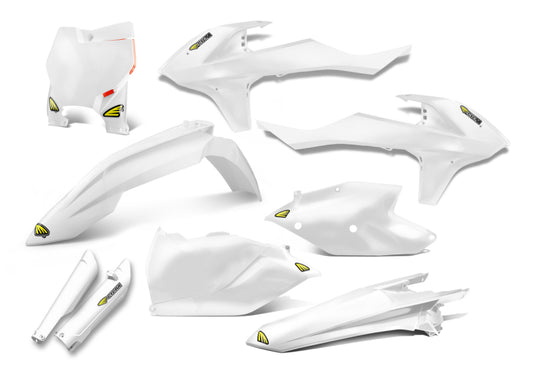 Cycra 16-18 KTM 125 SX Powerflow Body Kit - White