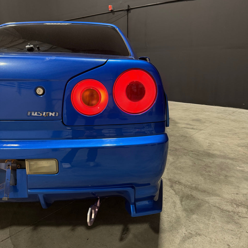 2000 Nissan Skyline R34 GTT Bayside Blue by Bull Boost Performance