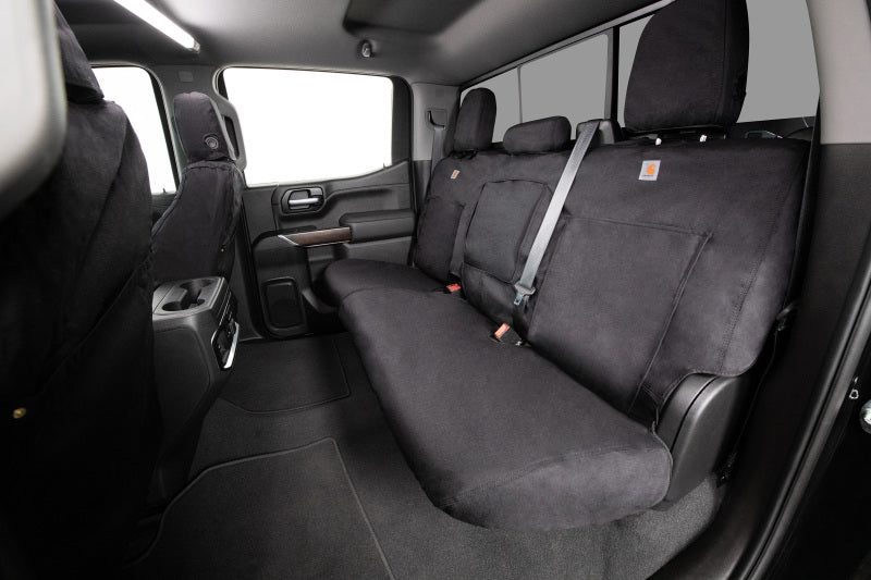 Covercraft 24-25 Toyota Tacoma Carhartt Super Dux SeatSaver Second Row Custom Seat Cover - Black