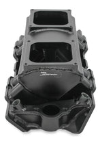 Fabricated Intake Manifold BBC Single Plane 2 x 4500 Black with Sniper Logo