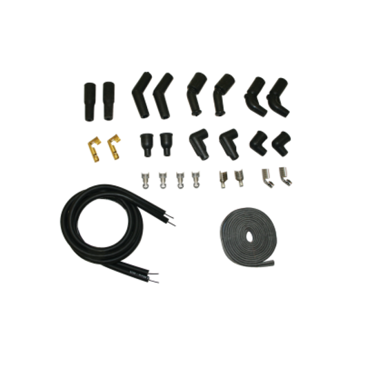 Moroso 78-15 Harley-Davidson Universal Kit Sleeved Ultra 40 Wire Set - Black