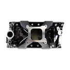 Edelbrock Chevy SB Victor Jr. 23 Degree Black Plasma Intake Manifold