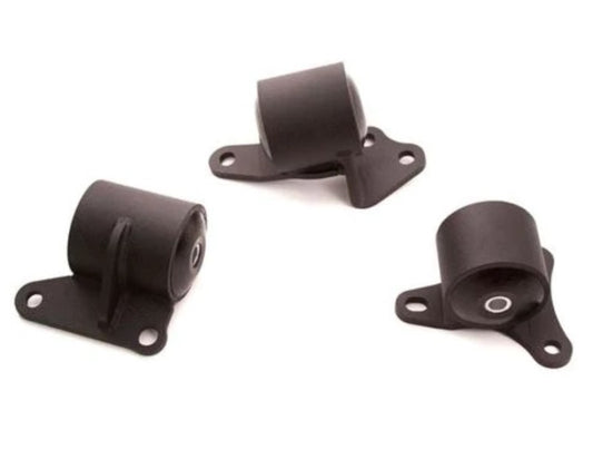Innovative 92-96 Prelude F-Series/H-Series Black Steel Mounts 95A Bushings (Auto Chassis/Trans)