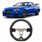 Nissan Skyline GT-R R34 Real Carbon Fiber Steering Wheel