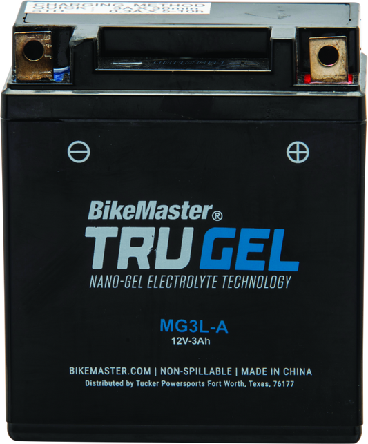 BikeMaster Trugel Battery MG3L-A