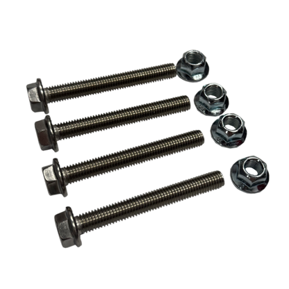 Kooks Locking Ball and Socket Bolt Kit (2 Bolts/2 Nuts/Locking Hardware)