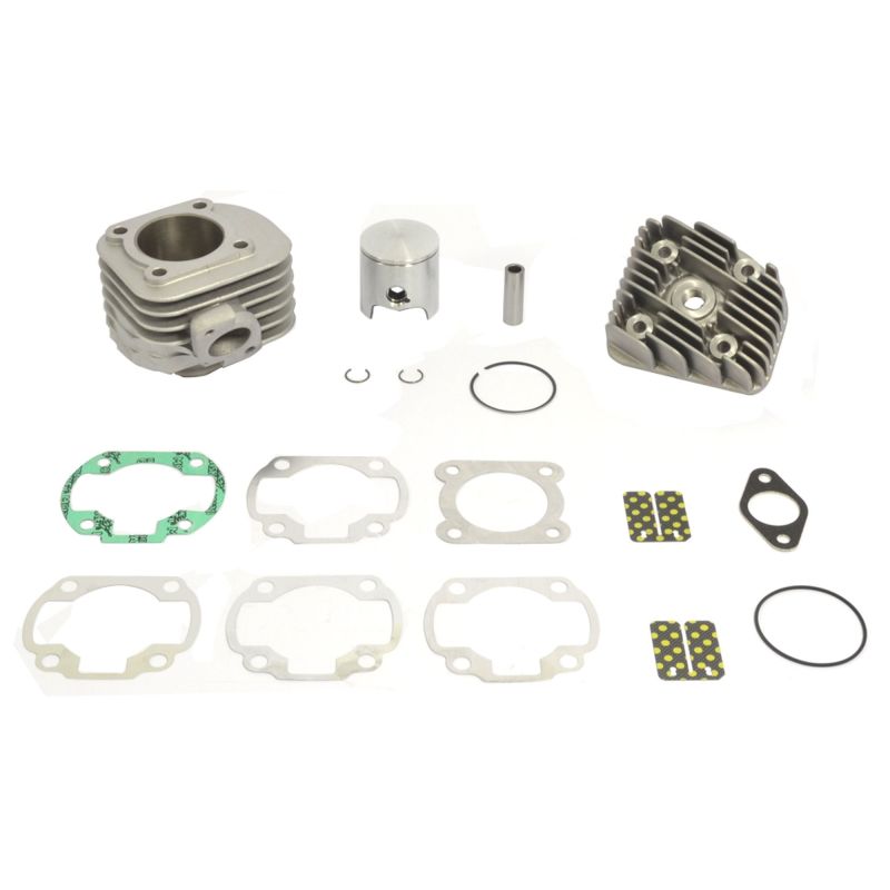 Athena CPI Aragon GP 50 47.6mm Bore 70cc 12mm Pin Domed Head Piston Big Bore Cylinder Kit w/Head