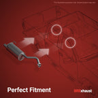 BRE Exhaust 11-17 Juke 1.6L Muffler Kit