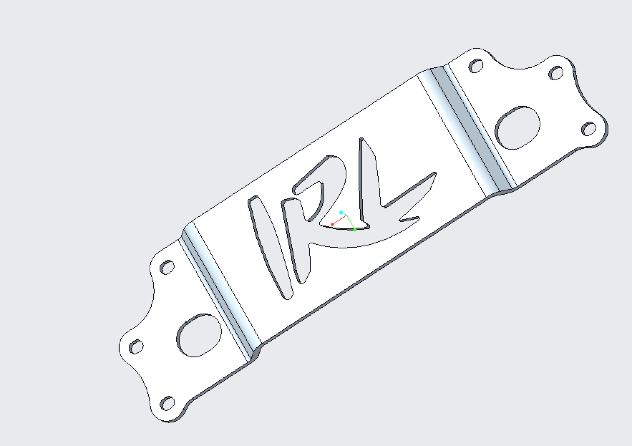 IRL BMW G87 Extended Clearance Brace by IRL Exhaust