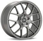 Enkei Raijin 19x8 42mm Inset 5x120 Bolt Pattern 72.6 Hub Bore Hyper Silver Wheel