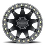Method MR108 17x9 -44mm Offset 8x170 130.81mm CB Matte Black w/BH-H24 Wheel
