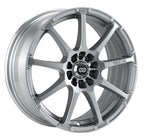 Enkei EDR9 17x8 5x100/114.3 38mm Offset 72.6 Bore Diameter - Silver Wheel