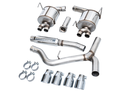 AWE Tuning 2022+ VB Subaru WRX Touring Edition Exhaust - Chrome Silver Tips