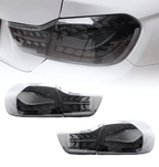 BMW F32 F36 F82 F33 F83 4 Series - Double Dragon Scale Black LED Tail lights (2013 - 2018)