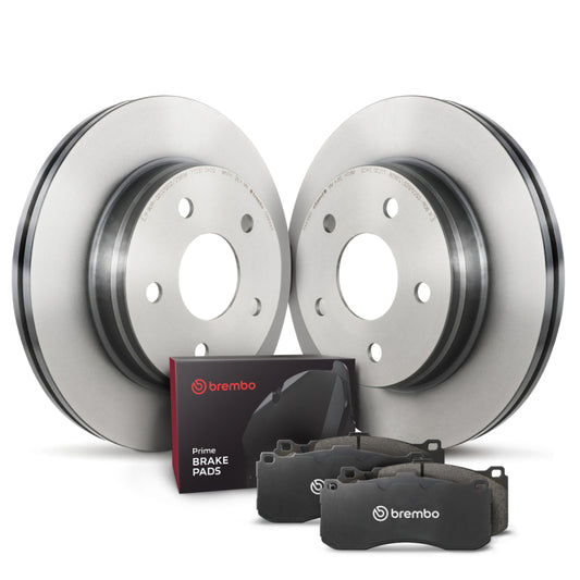 Brembo OE 02-08 Jaguar X-Type Front Disc Brake Kit