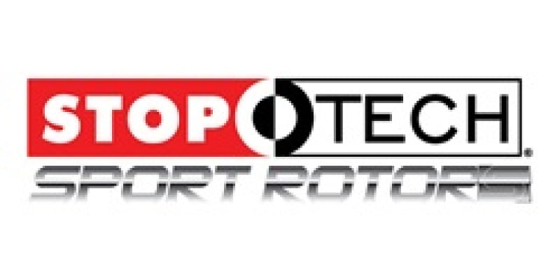 StopTech 95-98 Nissan Skyline GT-R Front BBK Black ST-40 Caliper 332x32 Slotted Rotor