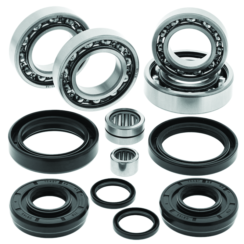 QuadBoss 09-14 Honda TRX420FA/FPA FourTrax Rancher 4x4 AT IRS/PS Front Diff Bearing & Seal Kit