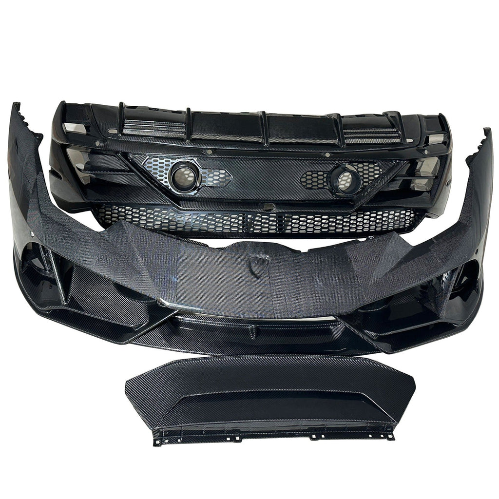 Carbon Fiber Evo Style Front and Rear Bumper Conversion kit - Lamborghini Huracan