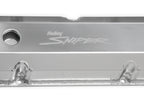 Sniper Valve Cover - Fabricated Aluminum - Ford FE - Tall - Natural Anodized