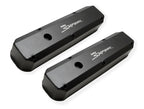 Sniper Valve Cover - Fabricated Aluminum - Chrysler Small Block - Black Finish