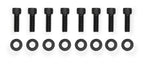 Sniper Valve Cover - Fabricated Aluminum - SBC - Perimeter Bolt - Flat Top - Black
