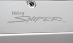 Sniper Valve Cover - Fabricated Aluminum - Ford Small Block - Tall - Tapered Edge - Natural Anodized