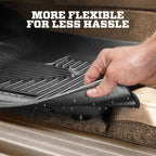 Husky Liners 08-20 Dodge Grand Caravan Weatherbeater Front & 2nd Seat Floor Liners - Black