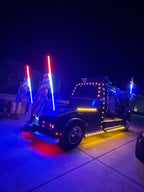 Game Changer LED Whip Set - Red, White & Blue Edition by Marshin Whips