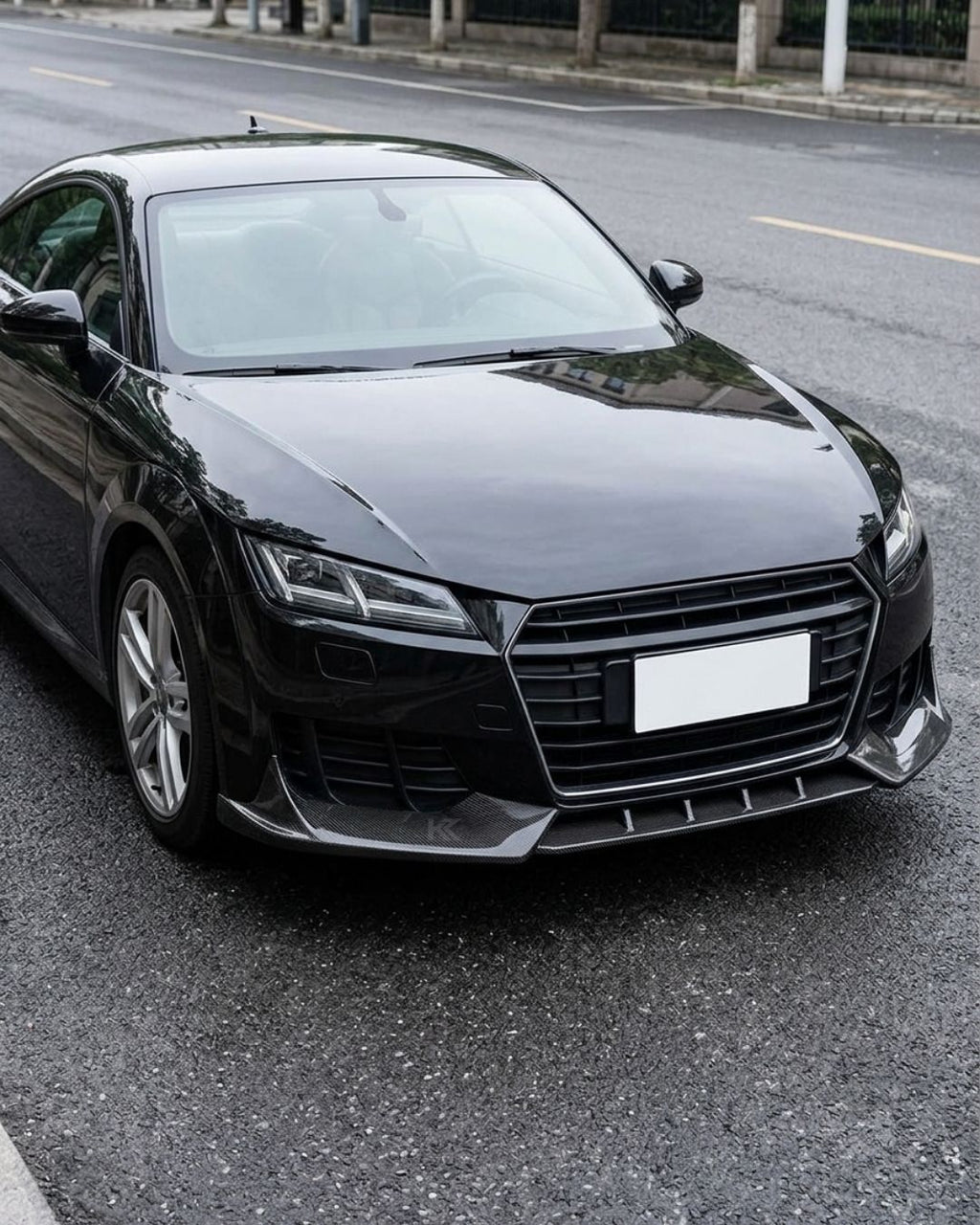 Audi TT MK3 (8S) Carbon Fiber Front Lip – Coupe Splitter (2015–2019)