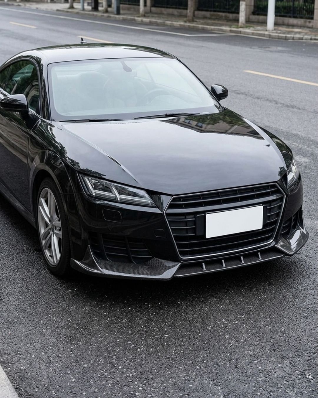 Audi TT MK3 (8S) Carbon Fiber Front Lip – Coupe Splitter (2015–2019)