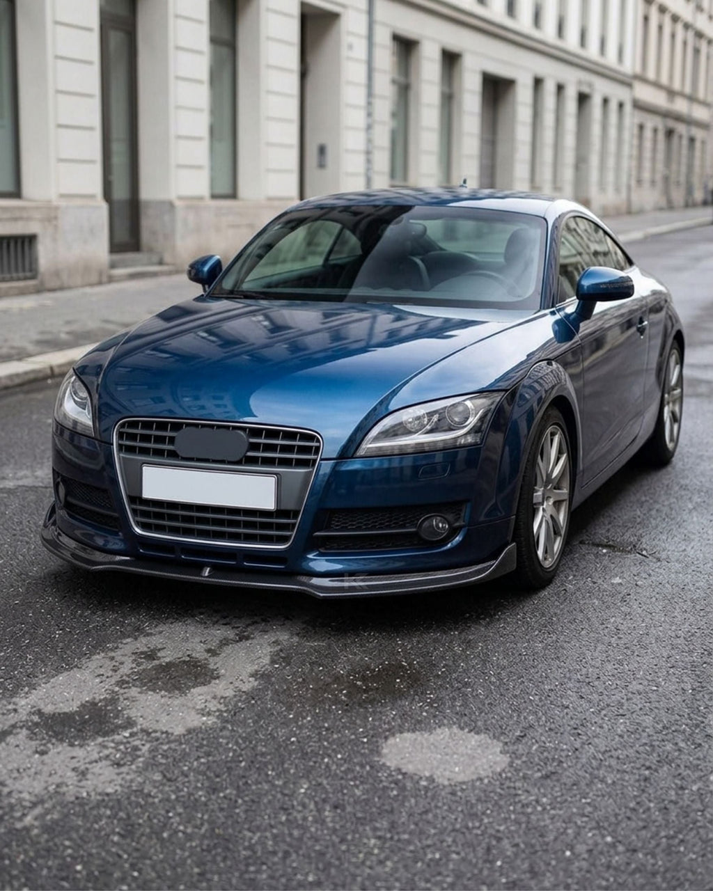 Audi TT 8J MK2 Carbon Fiber Front Lip – Coupe Splitter (2008–2009)