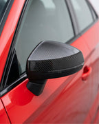 Audi A3 8V / S3 / RS3 Carbon Fibre Side Wing Mirror Covers Without Side Assist 2016