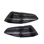 VW MK7 Golf 7 and Golf MK7 7.5 Euro Style Tail Lights 2013-2019