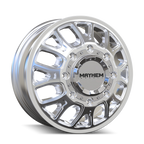 Mayhem 8107D Cogent Dually 17x6.5 8x210 BP 125mm Offset 154.2mm Bore Polished Wheel