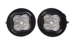 Diode Dynamics 96-17 Dodge Viper/ Ford F-150/Toyota Tundra/Sequoia/Tacoma SS3 LED Fog Light Kit