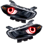 Oracle 13-16 Dodge Dart LED Headlight Halo Kit - Red