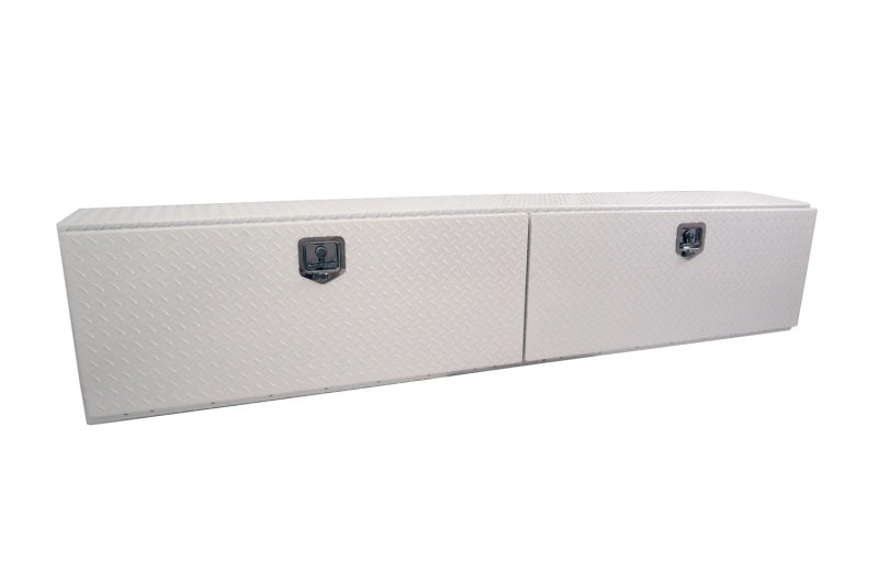 Deezee Universal Tool Box - Specialty 96In Topsider White BT Alum