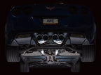 AWE Tuning C6 Chevrolet Corvette Z06/ZR1 Touring Edition Axle-Back Exhaust w/ Chrome Silver Tips