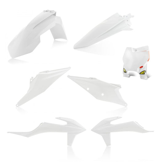 Cycra 19-22 KTM 125 SX 5-pc Replica Body Kit - White