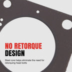 Fel-Pro Nissan 300ZX HS 9703 PT PermaTorque Engine Cylinder Head Gasket Set