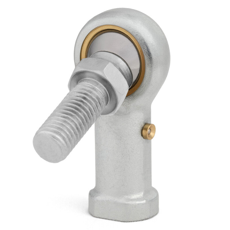 QA1 V Series 3-Pc Rod End - Female/Right Hand - 8mm Bore x M8x1.25 w/Stud - Carbon Steel