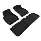3D MAXpider 22-25 Lucid Air Elegant 1st 2nd Row - Floor Mat Set (Black)