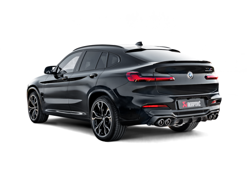 Akrapovic 2022+ BMW X4 M / X4 M Competition (F98) Slip-On Line (Titanium) (Req. Tips)