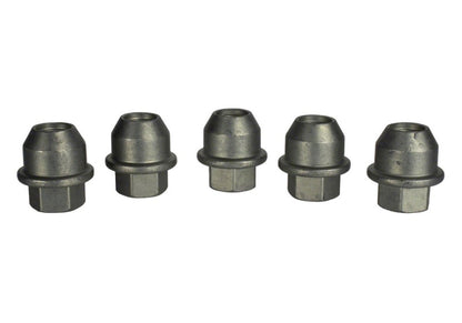 Ford Racing 05-14 Mustang 1/2in -20 Thread Cone Seat Open Lug Nut Kit (5 Lug Nuts)