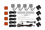 Diode Dynamics Roof Rack Scene Light Dual Color - Red/White - Kit